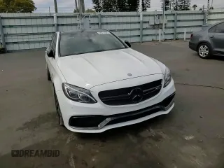 2016 Mercedes-Benz C 63 S AMG with VIN 55SWF8HB4GU116325, listed as a Copart auction lot 44614595 with 89,022 mi miles and Salvage title. Bid and sale history available at DreamBid. Image 10.