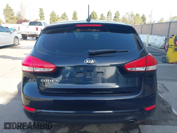 2017 Kia Forte5 LX with VIN KNAFK5A80H5696912, listed as a IAAI auction lot 41963104 with 97,009 mi miles. Bid and sale history available at carsss.com. Image 16.