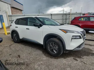 2023 Nissan Rogue S with VIN 5N1BT3AAXPC823693, listed as a Copart auction lot 63245025 with 20,506 mi miles and Clean title. Bid and sale history available at DreamBid. Image 4.