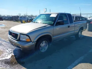 2002 GMC Sonoma SL Fleet with VIN 1GTCS19W928140640, listed as a IAAI auction lot 41627309 with 183,495 mi miles and . Bid and sale history available at DreamBid. Image 2.
