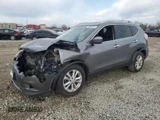 2016 Nissan Rogue SV with VIN KNMAT2MV3GP612157, listed as a Copart auction lot 49903025 with 0 mi miles and Salvage Title. Bid and sale history available at carsss.com. Image 1.