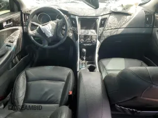 2012 Hyundai Sonata Limited with VIN 5NPEC4AB9CH487419, listed as a Copart auction lot 65476983 with Not Provided miles and Salvage Title. Bid and sale history available at DreamBid. Image 8.