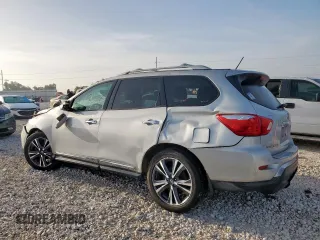 2017 Nissan Pathfinder SL с VIN 5N1DR2MM7HC687712, выставлен на аукционе Copart как лот 64902505 с пробегом 129 258 миль миль и Списание • Salvage title. История ставок и продаж доступна на DreamBid. Изображение 2.