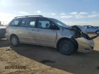 2006 Toyota Sienna CE with VIN 5TDZA23C86S581646, listed as a Copart auction lot 48320615 with 192,476 mi miles and Salvage Title. Bid and sale history available at carsss.com. Image 4.
