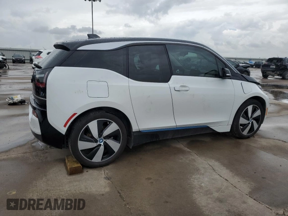 2020 BMW i3 z VIN WBY8P4C06L7G85006, wystawiony jako Copart lot #62149924 z przebiegiem Nie podano mil oraz Szkoda całkowita • Salvage title. Historia ofert i sprzedaży dostępna na DreamBid. Obrazek 3.
