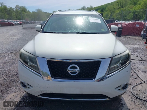 2013 Nissan Pathfinder Platinum with VIN 5N1AR2MM4DC623141, listed as a IAAI auction lot 41891386 with 139,550 mi miles and . Bid and sale history available at DreamBid. Image 12.