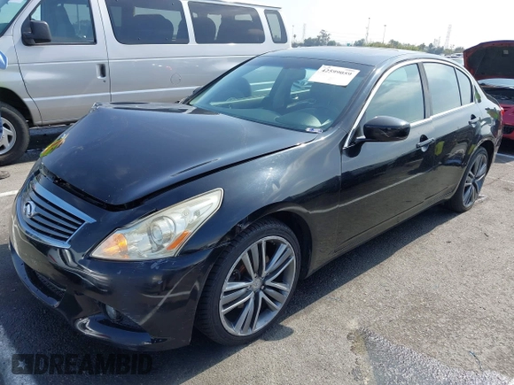 2012 Infiniti G25 Journey with VIN JN1DV6AP1CM810819, listed as a IAAI auction lot 42599059 with 120,194 mi miles and . Bid and sale history available at DreamBid. Image 2.
