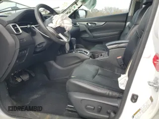 2016 Nissan Rogue SL with VIN 5N1AT2MT6GC832135, listed as a Copart auction lot 81309684 with 0 mi miles and Salvage Title. Bid and sale history available at carsss.com. Image 7.