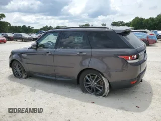 2016 Land Rover Range Rover Sport HSE with VIN SALWR2VF5GA544080, listed as a Copart auction lot 56178325 with 128,176 mi miles and Salvage Title. Bid and sale history available at DreamBid. Image 2.