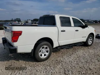 2021 Nissan Titan S with VIN 1N6AA1ECXMN510209, listed as a Copart auction lot 45485795 with 71,495 mi miles and Salvage title. Bid and sale history available at DreamBid. Image 3.