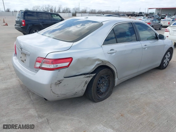 2010 Toyota Camry with VIN 4T1BF3EK2AU078627, listed as a IAAI auction lot 41787909 with 118,621 mi miles. Bid and sale history available at carsss.com. Image 6.