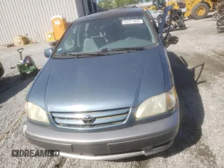 2002 Toyota Sienna LE with VIN 4T3ZF13C22U497021, listed as a Copart auction lot 52571055 with 232,973 mi miles and Salvage Title. Bid and sale history available at DreamBid. Image 5.