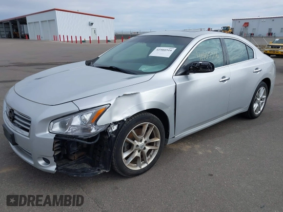 2012 Nissan Maxima S with VIN 1N4AA5AP2CC849114, listed as a IAAI auction lot 41900516 with 207,880 mi miles and . Bid and sale history available at DreamBid. Image 2.