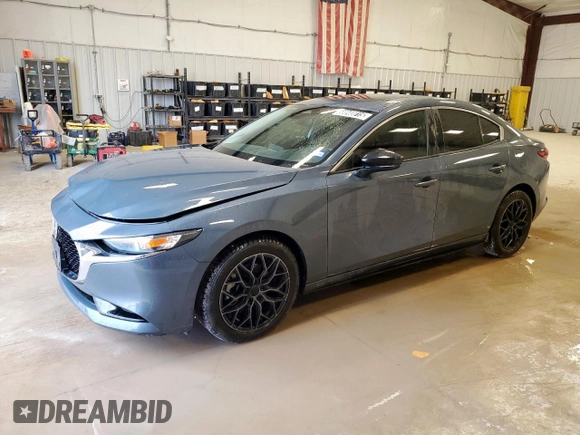 2024 Mazda 3 S Carbon Edition with VIN 3MZBPBCM1RM401627, listed as a Copart auction lot 60840015 with 41,667 mi miles and Clean title. Bid and sale history available at DreamBid. Image 1.