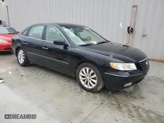 2007 Hyundai Azera SE with VIN KMHFC46F17A231820, listed as a Copart auction lot 46066755 with 56,813 mi miles and Salvage Title. Bid and sale history available at carsss.com. Image 4.