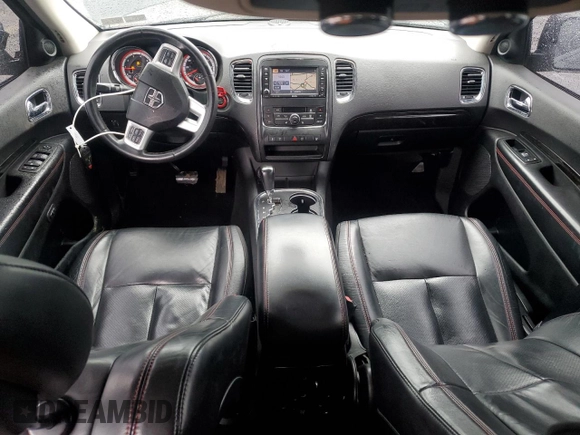 2012 Dodge Durango R/T with VIN 1C4SDJCT2CC104470, listed as a Copart auction lot 58360745 with 134,361 mi miles and Salvage title. Bid and sale history available at DreamBid. Image 8.