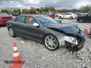 2007 Audi S8 z VIN WAUPN44E67N011785, wystawiony jako Copart lot #76303054 z przebiegiem Nie podano mil oraz Szkoda całkowita • Salvage title. Historia ofert i sprzedaży dostępna na DreamBid. Obrazek 4.