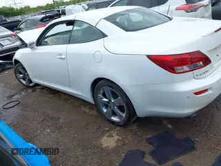 2010 Lexus IS 350 C with VIN JTHFE2C27A2501055, listed as a IAAI auction lot 42149205 with 123,778 mi miles and . Bid and sale history available at DreamBid. Image 15.