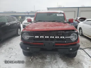 2023 Ford Bronco with VIN 1FMDE5BH3PLB67461, listed as a Copart auction lot 86357644 with 6,613 mi miles and Salvage title. Bid and sale history available at DreamBid. Image 5.