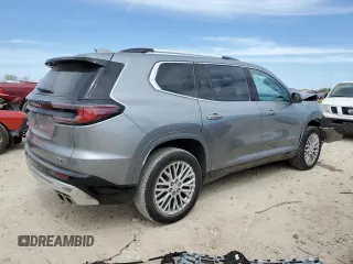 2024 GMC Acadia FWD Denali z VIN 1GKENLKS1RJ176560, wystawiony jako Copart lot #49456855 z przebiegiem 5 509 mil mil oraz Szkoda całkowita • Salvage title. Historia ofert i sprzedaży dostępna na DreamBid. Obrazek 3.