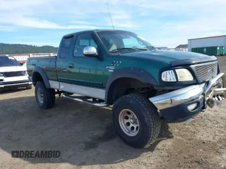 2000 Ford F-150 XL with VIN 1FTRX18L2YNA08168, listed as a IAAI auction lot 41890128 with 1 mi miles. Bid and sale history available at carsss.com. Image 1.