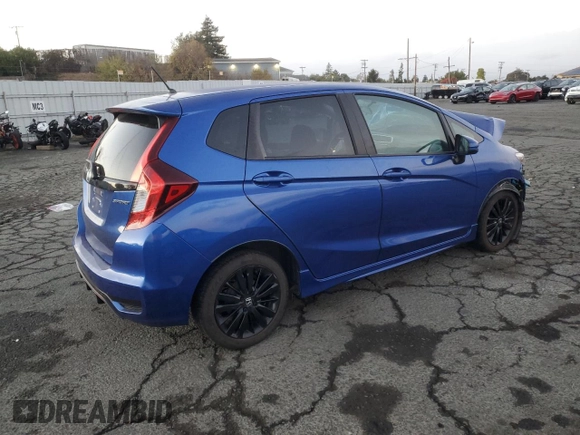 2018 Honda Fit Sport with VIN 3HGGK5G60JM716994, listed as a Copart auction lot 80749104 with Not Provided miles and Salvage Title. Bid and sale history available at DreamBid. Image 3.