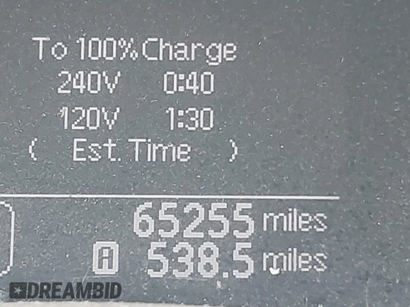 2012 Nissan LEAF SL with VIN JN1AZ0CP4CT020440, listed as a IAAI auction lot 42183809 with 65,255 mi miles and . Bid and sale history available at DreamBid. Image 12.