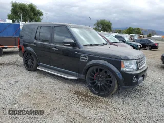 2016 Land Rover LR4 HSE with VIN SALAG2V63GA792196, listed as a Copart auction lot 53569835 with 109,120 mi miles and Clean Title. Bid and sale history available at DreamBid. Image 4.