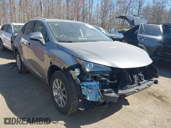 2021 Lexus NX with VIN JTJDARDZ0M2240751, listed as a IAAI auction lot 41741875 with 34,062 mi miles. Bid and sale history available at carsss.com. Image 1.