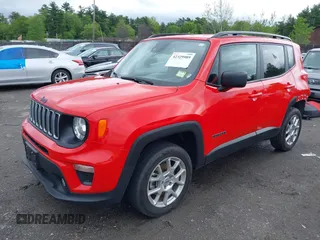 2022 Jeep Renegade Latitude with VIN ZACNJDB19NPN81559, listed as a IAAI auction lot 42329989 with 36,713 mi miles and . Bid and sale history available at DreamBid. Image 2.