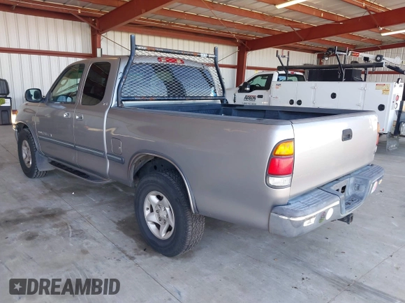 2001 Toyota Tundra SR5 with VIN 5TBRT34191S163739, listed as a IAAI auction lot 41964307 with 268,804 mi miles and . Bid and sale history available at DreamBid. Image 3.