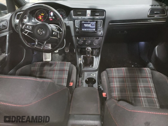2015 Volkswagen Golf GTI SE with VIN 3VW5T7AU7FM104530, listed as a Copart auction lot 46939165 with 120,490 mi miles and Salvage Title. Bid and sale history available at carsss.com. Image 8.