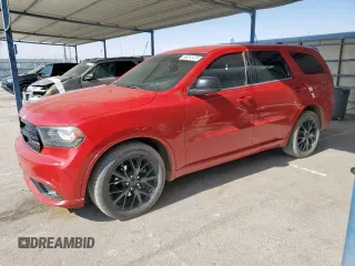 2015 Dodge Durango SXT with VIN 1C4RDHAG1FC101061, listed as a Copart auction lot 58212475 with 166,184 mi miles and Clean title. Bid and sale history available at DreamBid. Image 1.