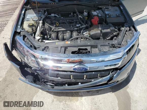 2011 Ford Fusion SEL with VIN 3FAHP0JA5BR340842, listed as a Copart auction lot 55117615 with 106,611 mi miles and Salvage Title. Bid and sale history available at DreamBid. Image 11.