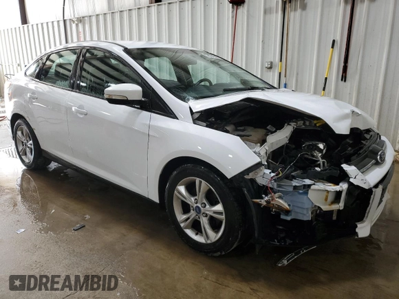 2013 Ford Focus SE with VIN 1FADP3F2XDL182243, listed as a Copart auction lot 52684545 with 66,705 mi miles and Salvage Title. Bid and sale history available at carsss.com. Image 4.