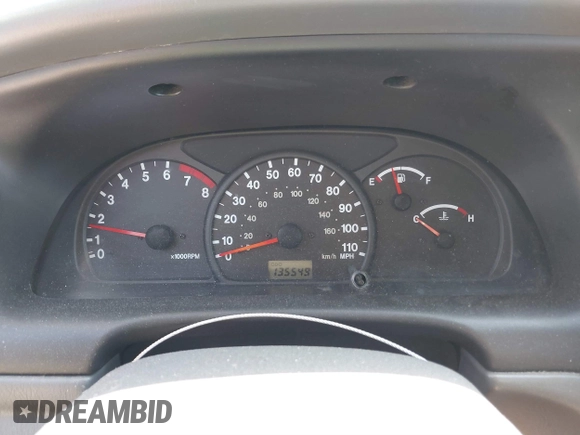 2002 Chevrolet Tracker with VIN 2CNBJ13C026911257, listed as a IAAI auction lot 41760465 with 135,549 mi miles and . Bid and sale history available at DreamBid. Image 7.