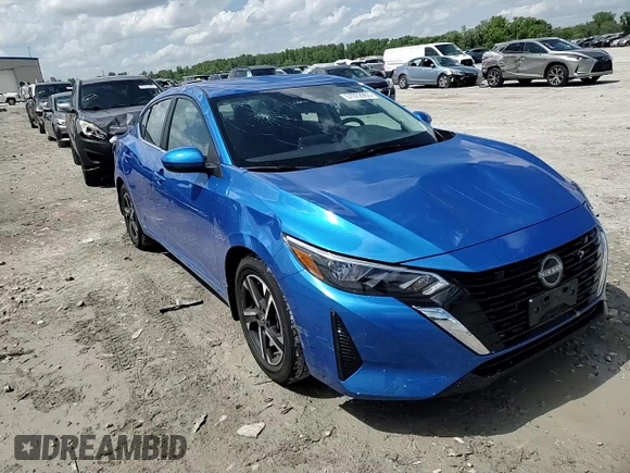 2024 Nissan Sentra SV with VIN 3N1AB8CV8RY363463, listed as a Copart auction lot 57972965 with 15,786 mi miles and Salvage title. Bid and sale history available at DreamBid. Image 13.