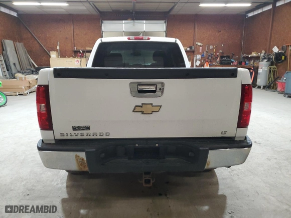 2008 Chevrolet Silverado 1500 LT w/1LT with VIN 2GCEK19J181321417, listed as a Copart auction lot 51521345 with 222,111 mi miles and Salvage Title. Bid and sale history available at carsss.com. Image 6.