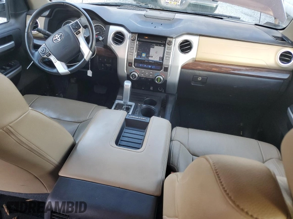 2017 Toyota Tundra 2WD Limited with VIN 5TFFW5F14HX221013, listed as a Copart auction lot 85452514 with 79,215 mi miles and Salvage Title. Bid and sale history available at carsss.com. Image 8.