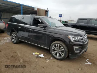 2021 Ford Expedition Max Limited с VIN 1FMJK2AT0MEA62831, выставлен на аукционе Copart как лот 46127195 с пробегом 25 974 миль миль и Списание • Salvage title. История ставок и продаж доступна на DreamBid. Изображение 4.