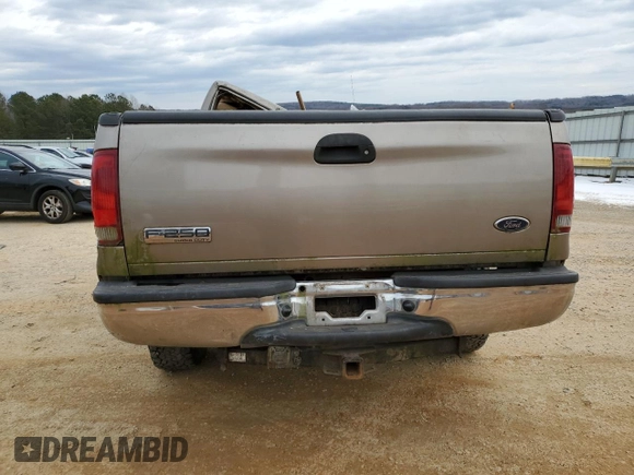 2005 Ford F-250 XL with VIN 1FTNF21565EC22272, listed as a Copart auction lot 88676455 with Not Provided miles and Salvage Title. Bid and sale history available at DreamBid. Image 6.