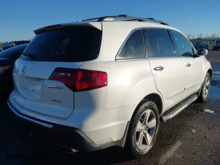 2013 Acura MDX Tech Pkg with VIN 2HNYD2H31DH524190, listed as a IAAI auction lot 41316738 with 92,415 mi miles. Bid and sale history available at carsss.com. Image 4.