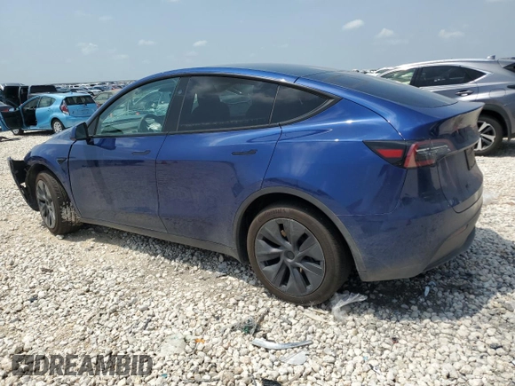 2024 Tesla Model Y Long Range with VIN 7SAYGAEE6RF196245, listed as a Copart auction lot 54667765 with 10,336 mi miles and Salvage title. Bid and sale history available at DreamBid. Image 2.
