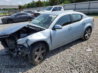 2013 Dodge Avenger SXT with VIN 1C3CDZCB6DN552134, listed as a Copart auction lot 62645095 with Not provided miles and Salvage title. Bid and sale history available at DreamBid. Image 1.