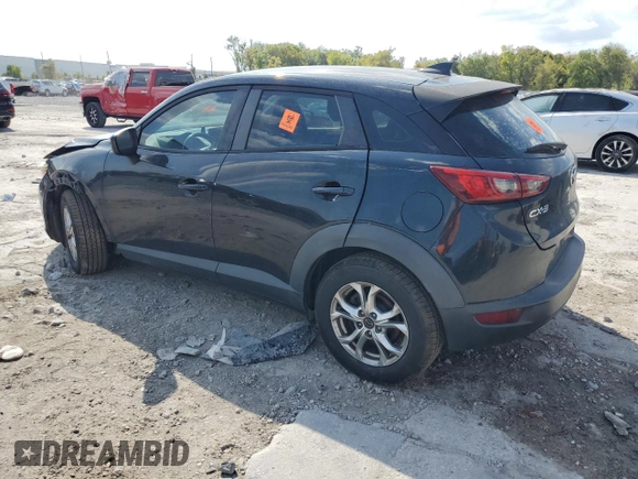 2016 Mazda CX-3 Touring with VIN JM1DKBC7XG0121516, listed as a Copart auction lot 48632965 with 119,449 mi miles and Salvage Title. Bid and sale history available at carsss.com. Image 2.