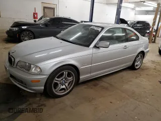 2001 BMW 3 Series 330Ci with VIN WBABN53421JU21846, listed as a Copart auction lot 84255684 with 188,425 mi miles and Salvage Title. Bid and sale history available at carsss.com. Image 1.