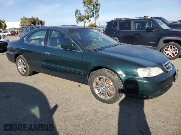 1999 Acura TL with VIN 19UUA5657XA037518, listed as a Copart auction lot 87034774 with 161,808 mi miles and Clean Title. Bid and sale history available at carsss.com. Image 4.