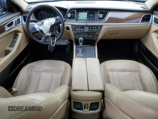 2015 Hyundai Genesis 3.8L with VIN KMHGN4JE0FU034132, listed as a Copart auction lot 56011995 with 206,517 mi miles and Clean Title. Bid and sale history available at DreamBid. Image 8.