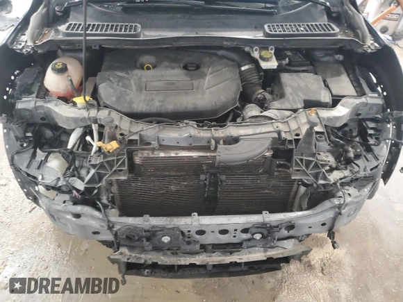 2019 Ford Escape Titanium with VIN 1FMCU0J91KUC02268, listed as a Copart auction lot 54150445 with 165,897 mi miles and Salvage title. Bid and sale history available at DreamBid. Image 13.