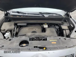 2019 Infiniti QX60 Pure with VIN 5N1DL0MMXKC566525, listed as a Copart auction lot 56960085 with 89,858 mi miles and Salvage title. Bid and sale history available at DreamBid. Image 12.